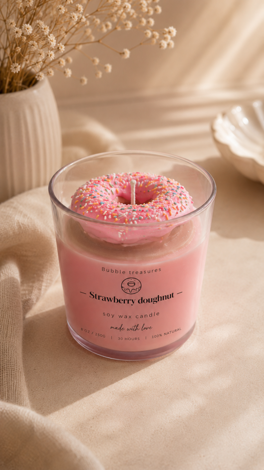 Strawberry Doughnut 