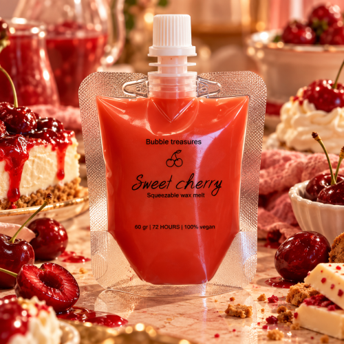 Sweet cherry squeezable wax melt 50 gr