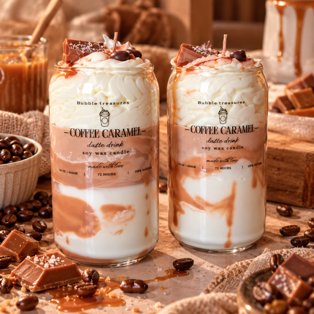 Coffee caramel latte drink Coffee caramel latte drink