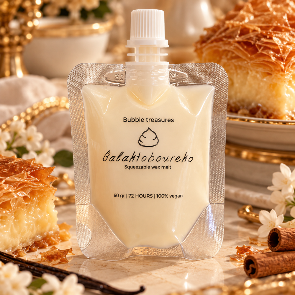 " Galaktoboureko " squeezable wax melt 60 gr